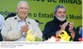 Presidente Lula e o vice-presidente José Alencar, durante cerimônia que autoriza início de obras do PAC em Minas Gerais.