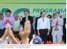 Presidente Lula, o governador do Piauí, Wellington Dias (E), o ministro da Justiça, Tarso Genro (D), e o ministro das Relações Exteriores, Celso Amorim, durante solenidade em Teresina.