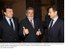 Presidente Lula, o Presidente da Comissão Européia, José Manuel Durão Barroso e o Presidente da França, Nicolas Sarkozy, durante seminário empresarial Parceria Brasil-UE.