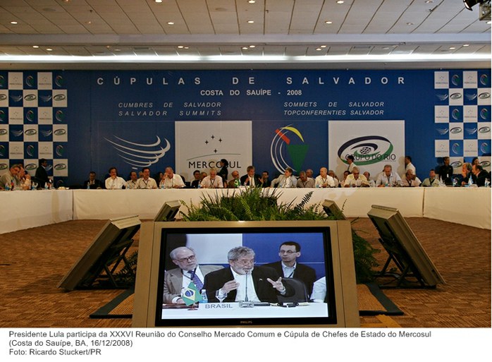 Presidente Lula participa da XXXVI Reunião do Conselho Mercado Comum e Cúpula de Chefes de Estado do Mercosul.