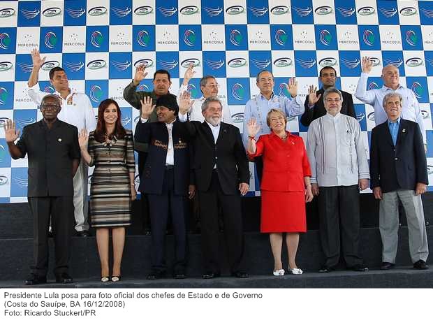 Presidente Lula posa para foto oficial dos chefes de Estado e de Governo (2).