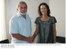 Presidente Lula, ao lado de Ségolène Royal, após reunião com Conselho Internacional do Fórum Social Mundial