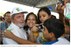 Presidente Lula com aluno de escolas técnicas em Sobral, Ceará.