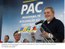 Presidente Lula discursa durante cerimônia de inauguração da Linha de Transmissão Desterro-Palhoça.