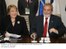 Presidente Lula durante encontro com a Presidente do Chile, Michelle Bachelet.