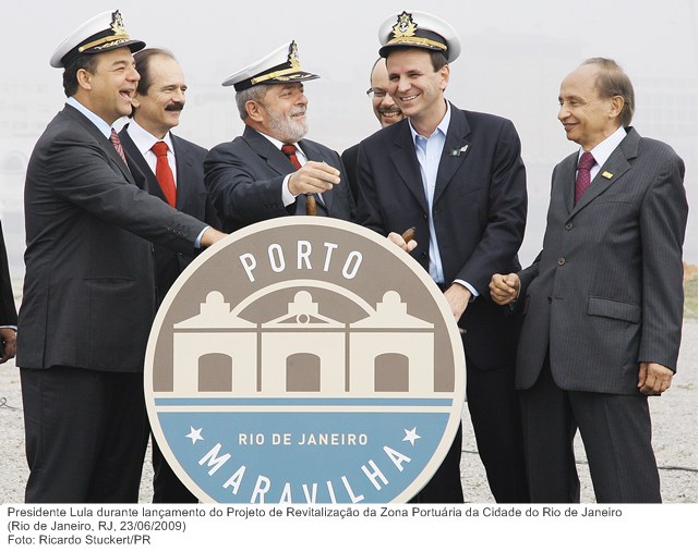 Presidente Lula durante lançamento do Projeto de Revitalização da Zona Portuária da Cidade do Rio de Janeiro (2).
