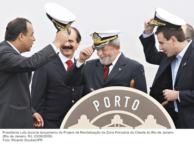 Presidente Lula durante lançamento do Projeto de Revitalização da Zona Portuária da Cidade do Rio de Janeiro (3).