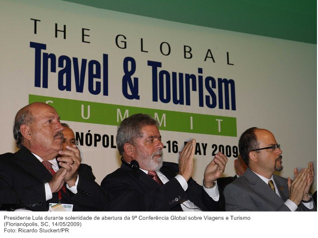 Presidente Lula durante solenidade de abertura da 9ª Conferência Global sobre Viagens e Turismo (2).