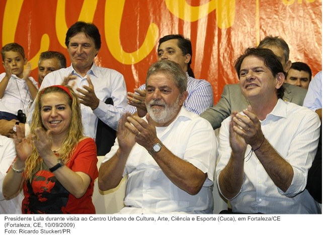 Presidente Lula durante visita ao Centro Urbano de Cultura, Arte, Ciência e Esporte (Cuca), em Fortaleza-CE (2).