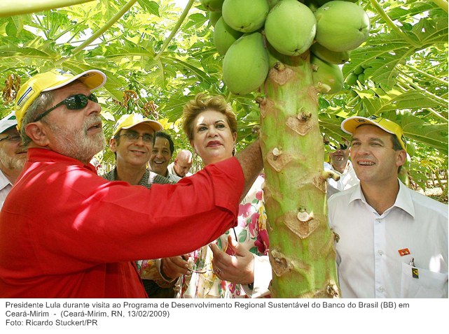 Presidente Lula durante visita ao Programa de Desenvolvimento Regional Sustentável do Banco do Brasil (BB) em Ceará-Mirim (2).