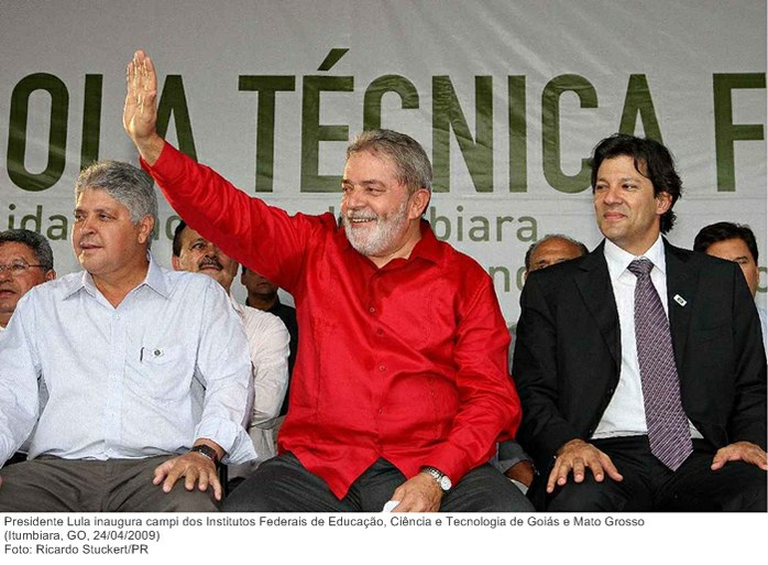 Presidente Lula inaugura campi dos Institutos Federais de Educação, Ciência e Tecnologia de Goiás e Mato Grosso (5).jpg