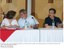 Presidente Lula, ministros Dilma Rousseff e Luiz Dulci durante reunião com representantes do Conselho Internacional do Fórum Social Mundial, em Belém