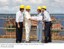 Presidente Lula visita obras da ponte sobre o rio Negro, que vai de Manaus a Iranduba.