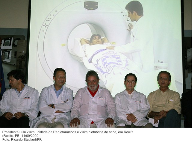 Presidente Lula visita unidade de Radiofármacos e visita biofábrica de cana, em Recife 