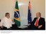 Presidente Lula conversa com o ministro dos Negócios Estrangeiros da Austrália, Kevin Rudd.
