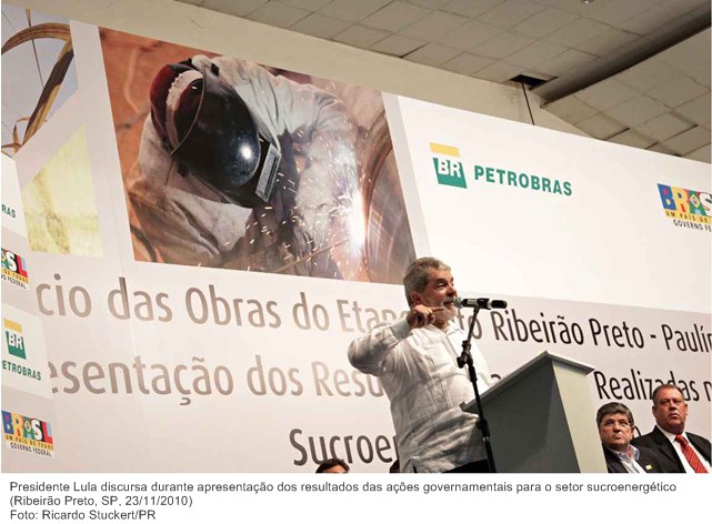 Presidente Lula discursa durante apresentação dos resultados das ações governamentais para o setor sucroenergético