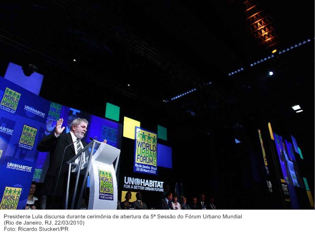 Presidente Lula discursa durante cerimônia de abertura da 5ª Sessão do Fórum Urbano Mundial (2)