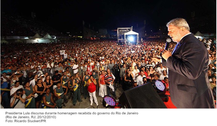 Presidente Lula discursa durante homenagem recebida do governo do Rio de Janeiro (2)