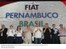 Presidente Lula durante cerimônia de lançamento da pedra fundamental da fábrica da Fiat em Pernambuco.