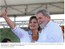 Presidente Lula e a governadora do Pará, Ana Júlia, durante lançamento do Programa Nacional de Estímulo à Produção de Óleo de Palma 