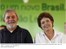 Presidente Lula e a ministra Dilma Rousseff durante cerimônia de inauguração da barragem do Ribeirão João Leite, em Goiás.