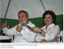Presidente Lula e a ministra Dilma Rousseff no lançamento dos editais para licitação da Ferrovia Oeste-Leste e assin. de contratos do programa Minha Casa, Minha Vida, para municípios da Bahia