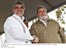 Presidente Lula e o Presidente do Paraguai, Fernando Lugo, na linha de fronteira entre o Brasil e o Paraguai (3).