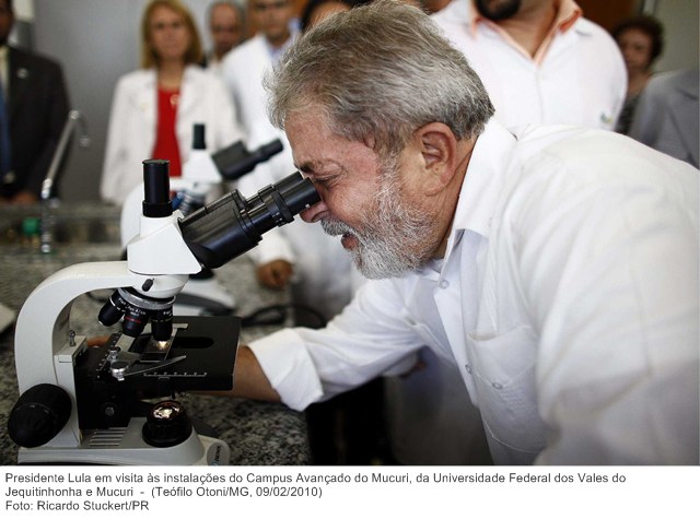 Presidente Lula em visita às instalações do Campus Avançado do Mucuri, da Universidade Federal dos Vales do Jequitinhonha e Mucuri (2).