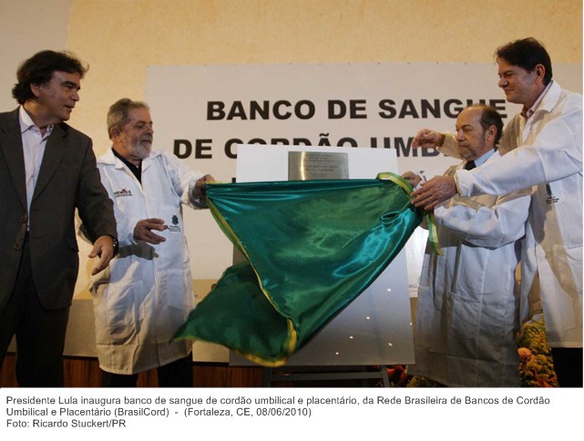 Presidente Lula inaugura banco de sangue de cordão umbilical e placentário, da Rede Brasileira de Bancos de Cordão Umbilical e Placentário (BrasilCord) (2).