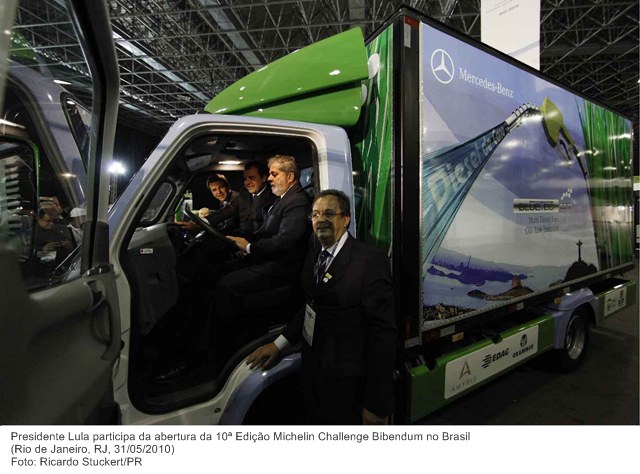 Presidente Lula participa da abertura da 10ª Edição Michelin Challenge Bibendum no Brasil 