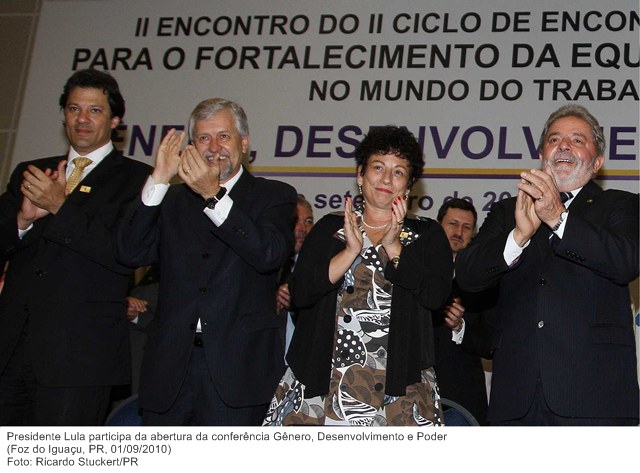 Presidente Lula participa da abertura da conferência Gênero, Desenvolvimento e Poder (2).