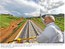 Presidente Lula visita a construção de novo trecho da Ferrovia Norte-Sul (FNS) que começa em Ouro Verde (GO) e vai até Estrela d Oeste 