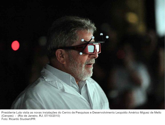 Presidente Lula visita as novas instalações do Centro de Pesquisas e Desenvolvimento Leopoldo Américo Miguez de Mello (Cenpes) 