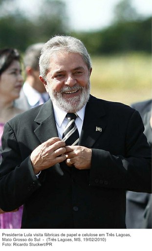 Presidente Lula visita fábricas de papel e celulose em Três Lagoas, Mato Grosso do Sul 