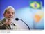 Presidentes Lula discursa durante encerramento do seminário empresarial 'Brasil-Paraguai Perspectivas de Comércio e Investimentos na Fronteira'