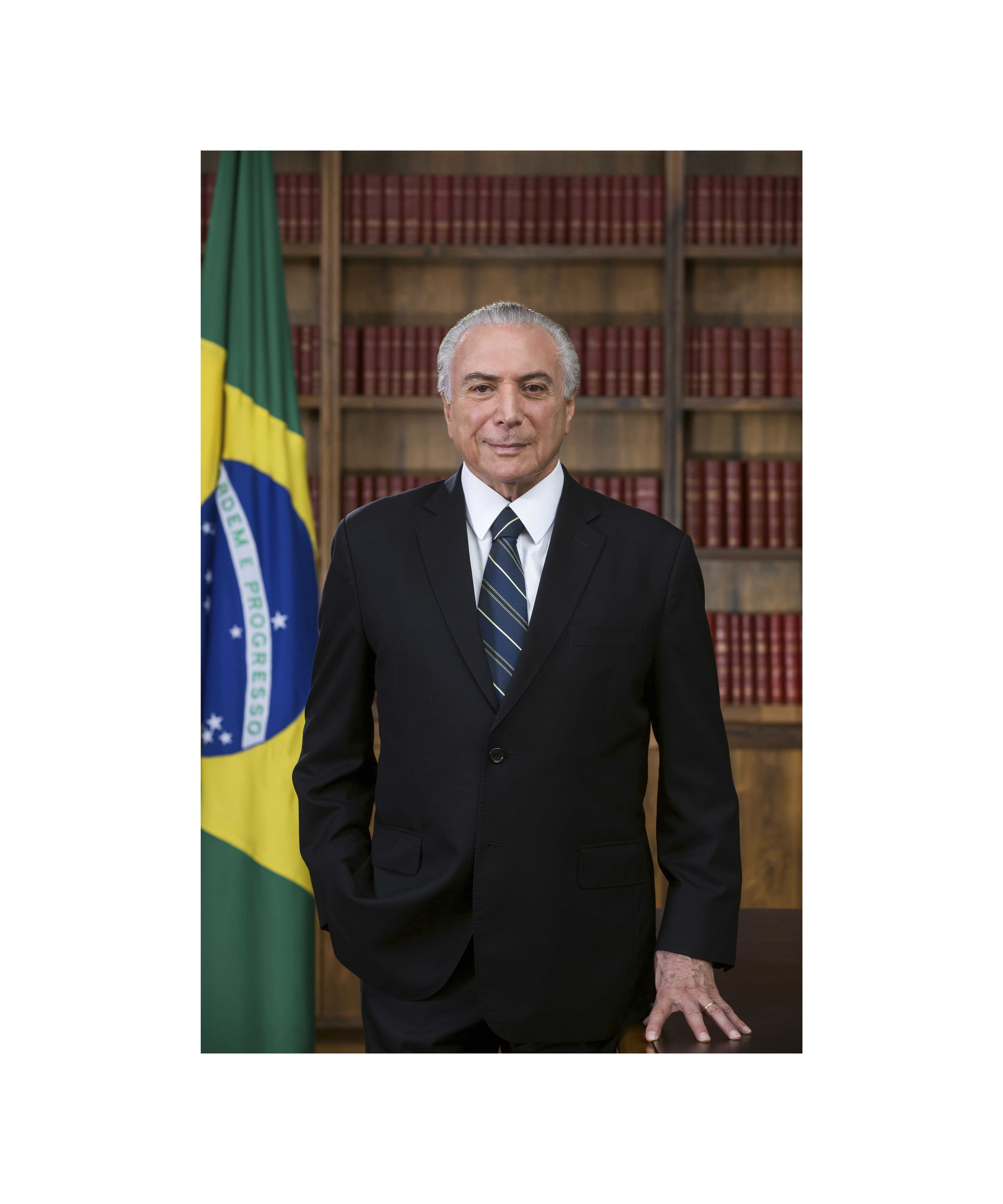 Foto oficial - Presidente Michel Temer - Tamanho pequeno (2,2 MB)