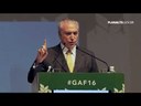 Temer: "Agronegócio corresponde a 20% do PIB no País"