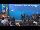 "A reforma da Previdência evita um desastre", diz Temer