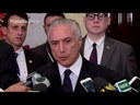 "Brasil ganha no plenário”, afirma Temer sobre o resultado da votação da modernização trabalhista