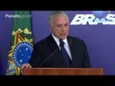 "Estamos fortalecendo a educação e a saúde", diz Temer
