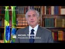 Mensagem do presidente Michel Temer