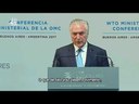 Michel Temer defende mais integração entre os países no comércio mundial