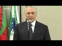 Michel Temer presta homenagem ao ministro Teori Zavascki