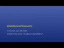Nova legislação cria oportunidades e mantém direitos dos trabalhadores