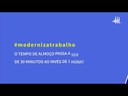 Modernização trabalhista: como fica o tempo de almoço?