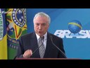 "Nós vivemos em um País de muito otimismo", diz Temer