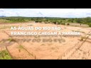 População comemora chegada da água do Velho Chico à Paraíba