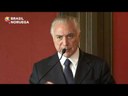 Temer: "Nova lei do pré-sal dá mais racionalidade econômica ao setor"