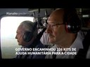 Temer sobrevoa áreas afetadas no RS