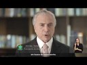 Assista à íntegra do primeiro pronunciamento à nação do presidente Temer